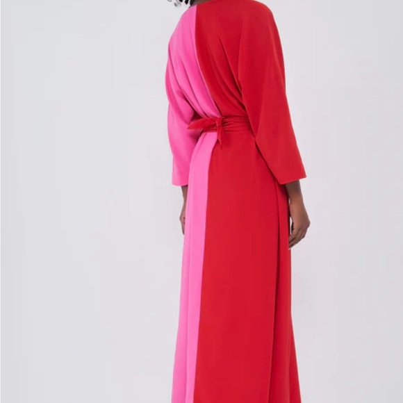 Tuckernuck Red and Pink Maxi Dress - Picture 2 of 8